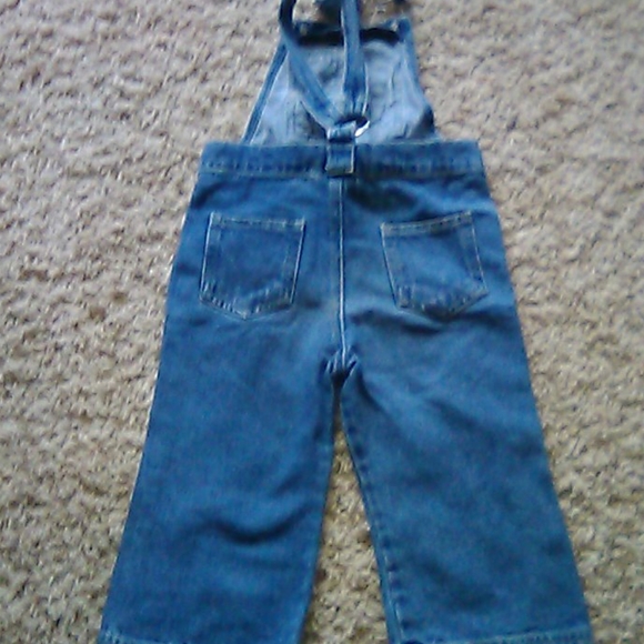 Jean Girl overall SZ 3T Young Hearts - Picture 3 of 3